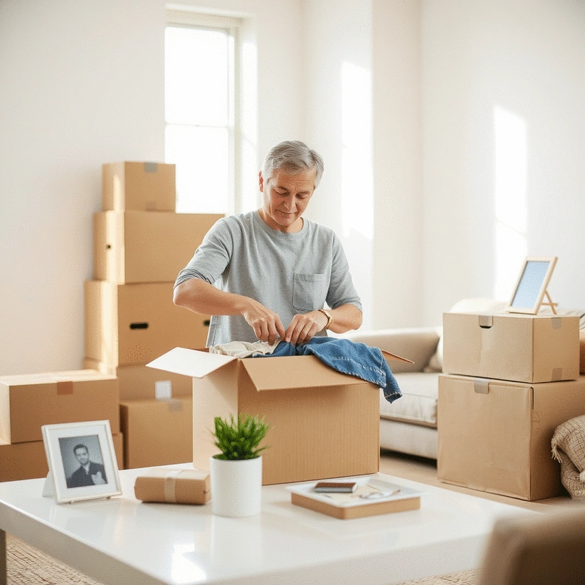 how to simplify your life before moving