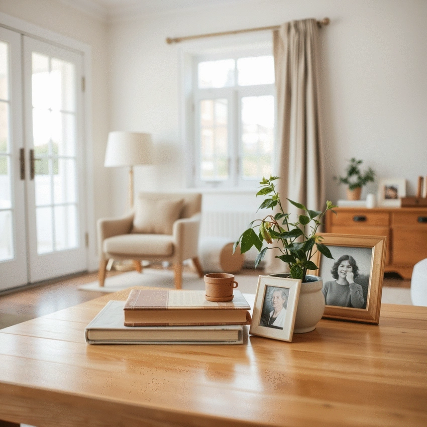 dealing with attachment to belongings when downsizing