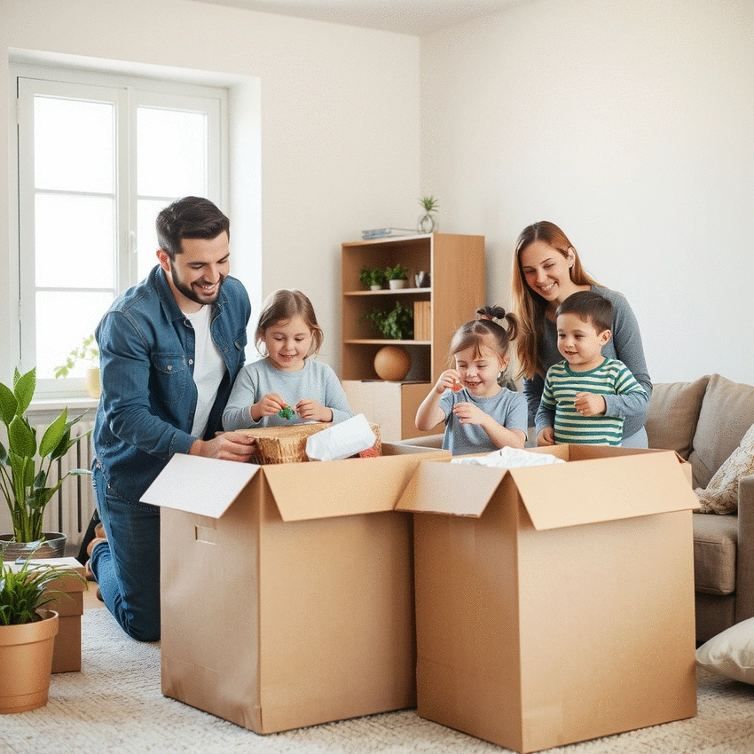 Moving Tips for Families with Kids