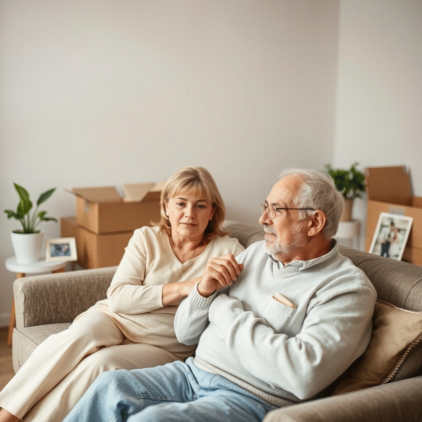 ways to emotionally support a loved one during downsizing