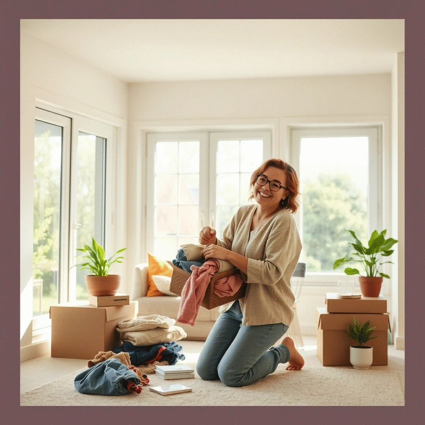 how to foster a positive mindset while downsizing your life